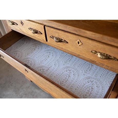 Mid 20th Century Oak Stepback Cupboard & Glass Display Hutch For Sale - Image 11 of 18