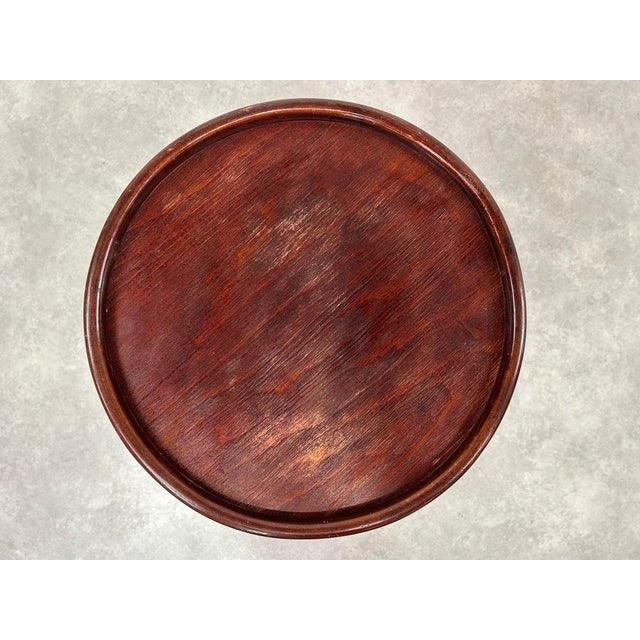 Round Side Table from Thonet, 1920s For Sale - Image 3 of 7