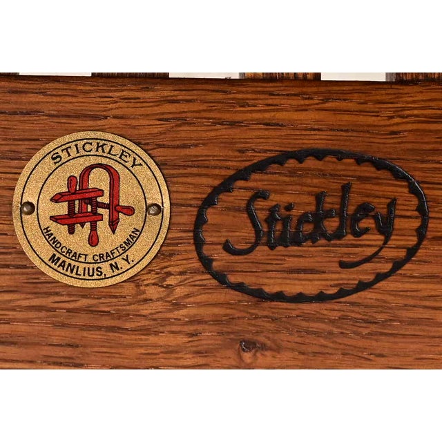 Stickley Mission Oak Arts & Crafts Reclining Morris Lounge Chair For Sale - Image 12 of 13