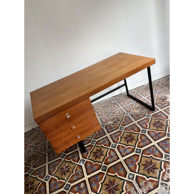 Standard Writing Desk by Pierre Guariche for Meurop, Belgium, 1960s For Sale - Image 6 of 16