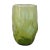 Vintage 1960s Blenko Green Crackle Vase For Sale