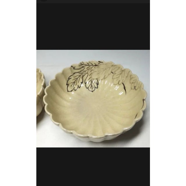 Antique Japanese Rinka Bowls- A Pair For Sale - Image 4 of 6