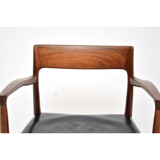 Wood Vintage Danish Model 57 Chairs from Niels Moller, 1960s, Set of 2 For Sale - Image 7 of 12