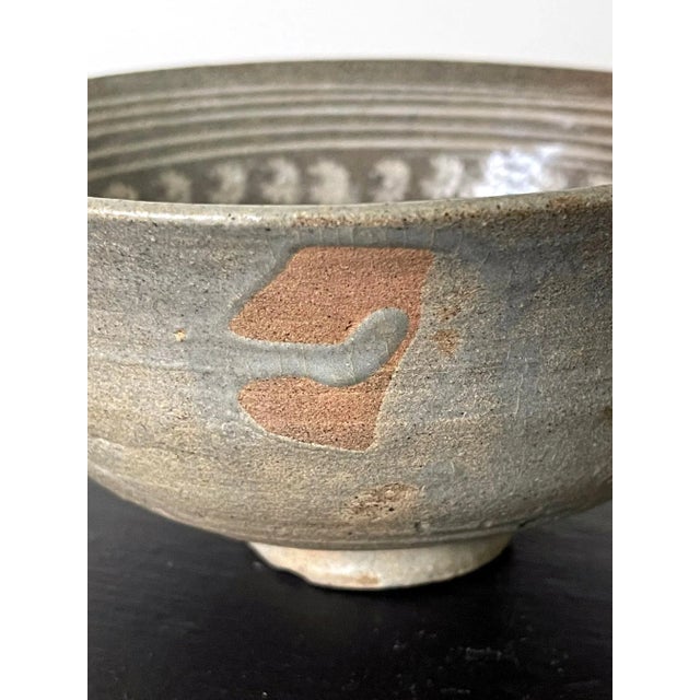 16th Century Ceramic Bowl Buncheong Ware Joseon Dynasty For Sale - Image 5 of 13