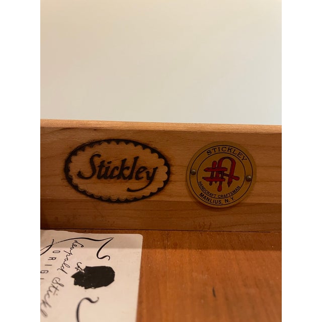 A large-scale spindle library table from Stickley's Mission Collection, the line L. & J.G. Stickley reissued in 1989 from...