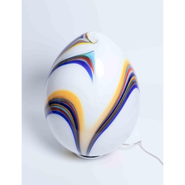 A beautiful polychrome Murano Glass lamp realized in the early 2000s in Italy. Fully working and in excellent condition....