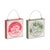 Add a touch of rustic charm to your Christmas tree with the Winter Cabin and Trails Sentiment Sign Set. This set of four...