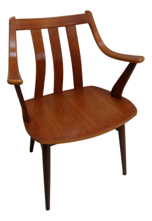Mid-Century Wood Armchair, 1950s