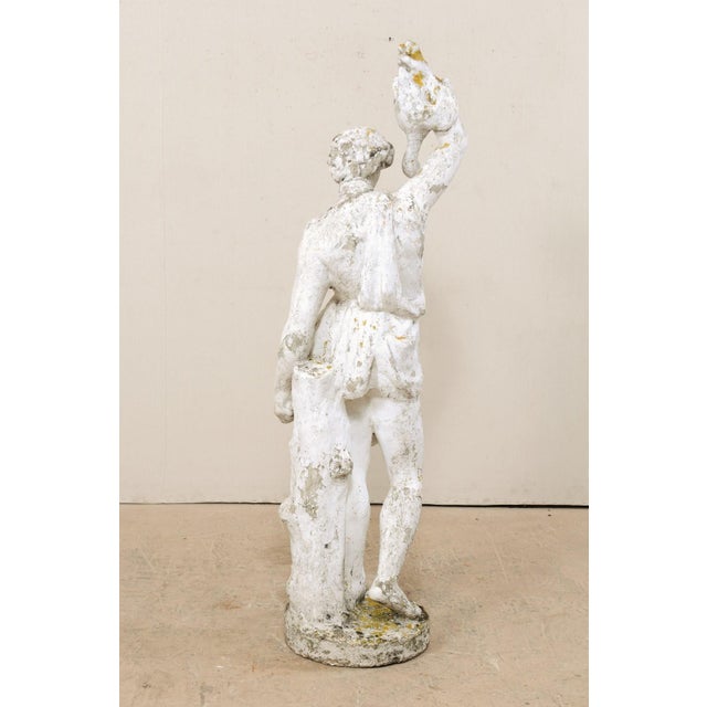 Early 20th Century Tall Classical French Garden Sculpture | Chairish