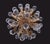Gold Cascading 36 Chandelier Swarovski Crystal Gilt Brass by Ernst Palme, 1960 For Sale - Image 8 of 16