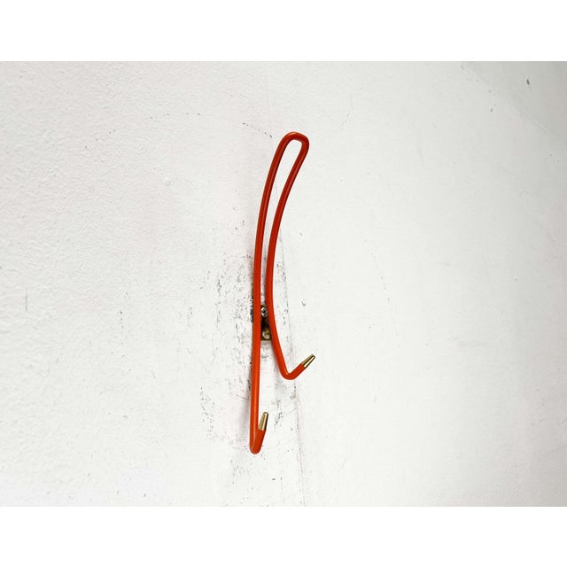 Mid-Century Modern German Wall Coat Rack, 1960s, Set of 5 For Sale - Image 17 of 18