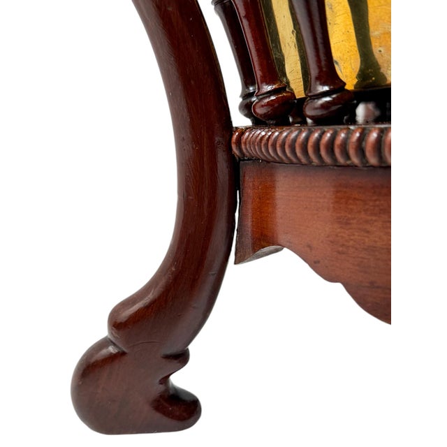 Dutch Victorian Walnut Tea Stove, 1870s For Sale - Image 9 of 11