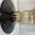 Murano Vintage Venetian Murano Art Glass Compote Pedestal Bowl Gold Fleck and Bullicante For Sale - Image 4 of 9