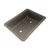 Ceramic Mid-to-Late 20th Century Japanese Brown Rectangular Ceramic Bonsai Planter For Sale - Image 7 of 12