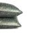 2020s Jane Churchill Twilight in Aqua Pillow Cover - 20" X 20" Silver Sage Velvet Cushion Case For Sale - Image 5 of 7