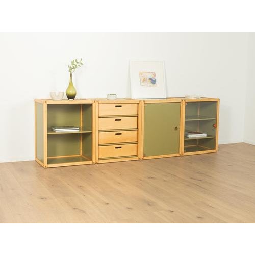 1980s Cabinet, Flötotto, excellent workmanship, high-quality materials, dovetailed solid wood drawers, Made in Germany,...
