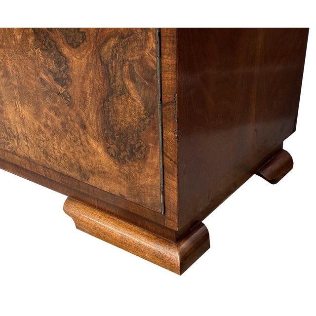 Art Deco Bookcase from Bohemia, 1930s For Sale - Image 6 of 8