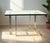 Metal 1980s Modernist Chrome & Glass Square Coffee Table For Sale - Image 7 of 7