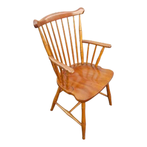 Stickley Cherry Windsor Style Armchair