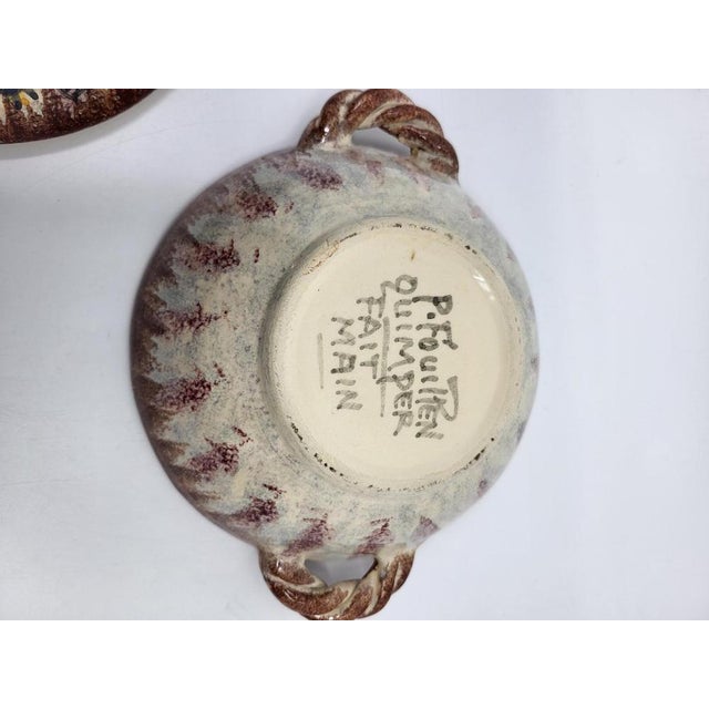 Brown Vintage Art Deco Box in Ceramic by Paul Fouillen, France, 1930s For Sale - Image 8 of 12