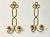 1970s Vintage French Hollywood Regency Twisted Rope Candle Holder Sconces, 2 Arm - A Pair For Sale - Image 4 of 12