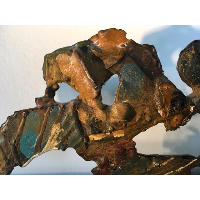 Postmodern Abstract Bronze Sculpture, Italy, 1985 For Sale - Image 9 of 17