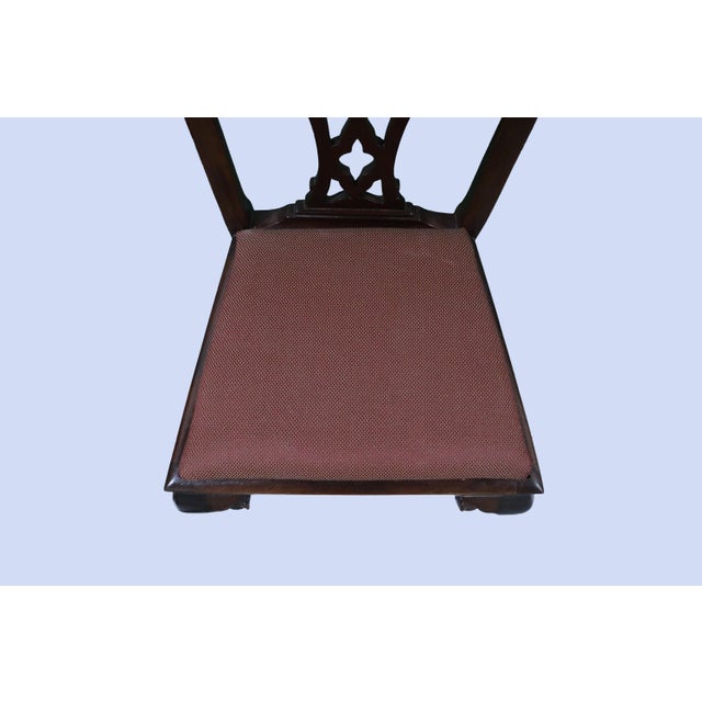 Ten Chippendale Style Clawfoot 19th Century Dining Chairs For Sale - Image 10 of 16