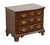 HENREDON FURNITURE Salem Collection Solid Mahogany Traditional Style 28" Three Nightstand 5501-06 24.75" High 28" Wide...
