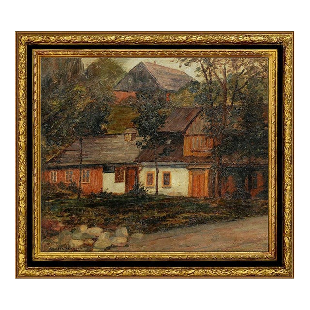 Early 20th Century Ye Ole Farmstead, Walter Farndon For Sale