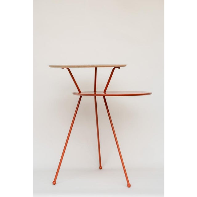 Tavolfiore is a side table with multiple possibilities and combinations. Available in stock, with tabletops in powder pink...