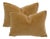 Golden Camel Mohair Lumbars 12" X 22" - a Pair For Sale