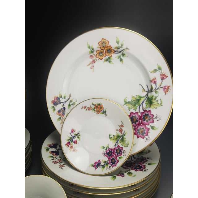 Bayeux Dinner Service by Camille Le Tallec, 1968, Set of 36 For Sale - Image 3 of 16