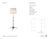 Thomas O'Brien by Visual Comfort Signature Studio Floor Lamp in Bronze with Linen Shade Designer: Thomas O'Brien Height:...
