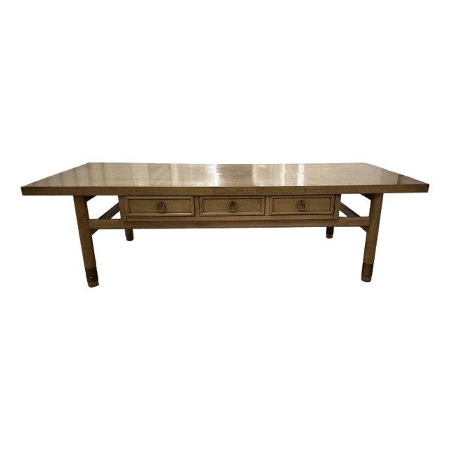 1960s Vintage Mid-Century Modern American of Martinsville Coffee Console Table For Sale