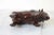 Vintage Hand Carved Iron Wood American Buffalo / Bison Sculpture For Sale - Image 9 of 9