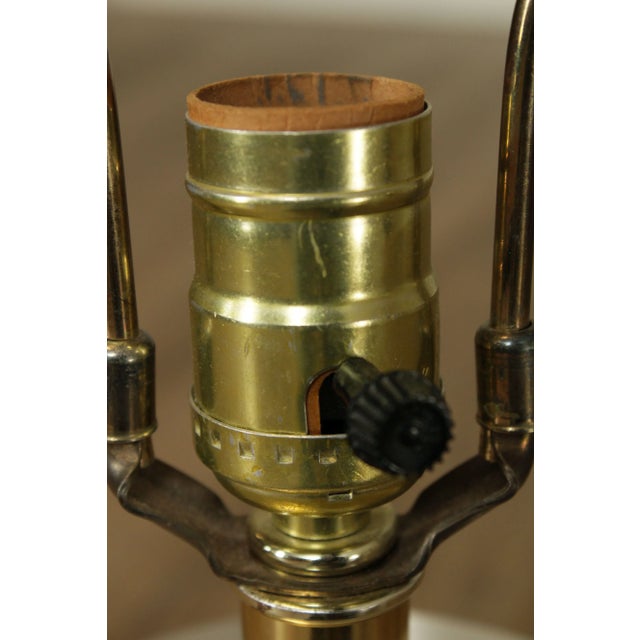 Clearlite By Baver Mid Century Modern Lucite Column Table Lamps a