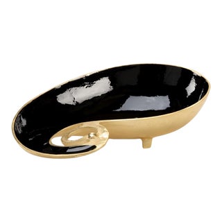 Wildwood Pop Of Paisley Tray - Black, Large For Sale