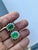 8 Ct Oval Colombian Emerald & 2.5 Ct Diamond Post Back Earrings 18 Kt White Gold For Sale - Image 18 of 18