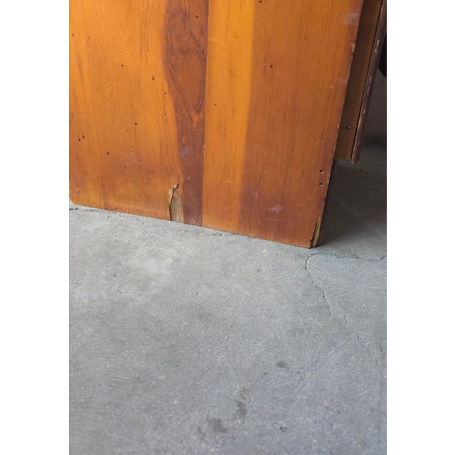 Small Vintage Craftsman Made Drawered Cabinet For Sale - Image 10 of 10