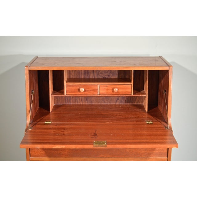Mid-Century Teak Secretary from Jentique, 1960s For Sale - Image 6 of 10
