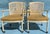 Yellow 1960s Mid Century Yellow Cane Backed Chairs, Set of 4 For Sale - Image 8 of 9