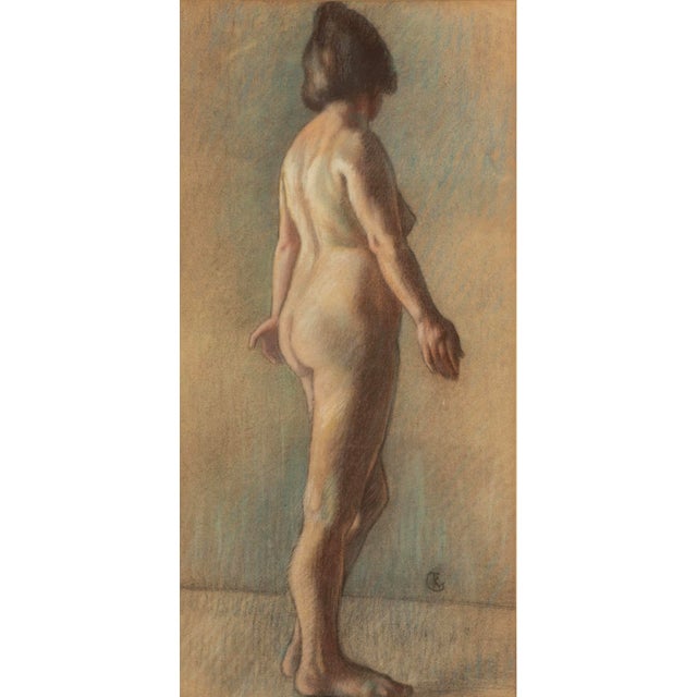 Early 20th Century Henry George Keller “Untitled Nude Study” For Sale - Image 5 of 6