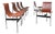 T-Chair by Katavolos, Kelley and Littell for ICF De Padua, 1960s, Set of 6 For Sale