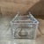 1980s 1980s Krosno Poland 3-Part Divided Clear Glass Relish Dish Heavy Hand-Blown Art Glass For Sale - Image 5 of 7