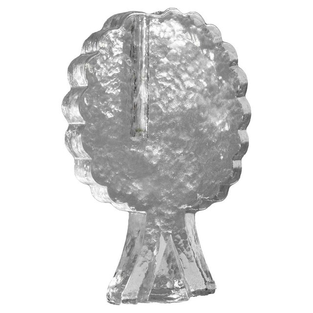 Gold Mid-Century Glass Tree-Shaped Soliflore Vase, 1960s For Sale - Image 8 of 8