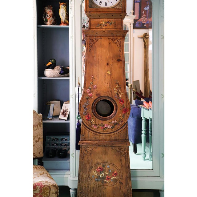 19th Century Tall Case or Comtoise Clock For Sale - Image 12 of 15