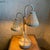 Rare woven rattan lamp in white. Two hanging lights. In working order. Fantastic cottage core vibes. Great addition to...