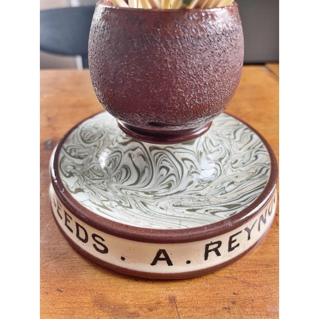 Late 19th Century Antique Hotel and Bar Fitters Advertising Match Striker For Sale - Image 5 of 9