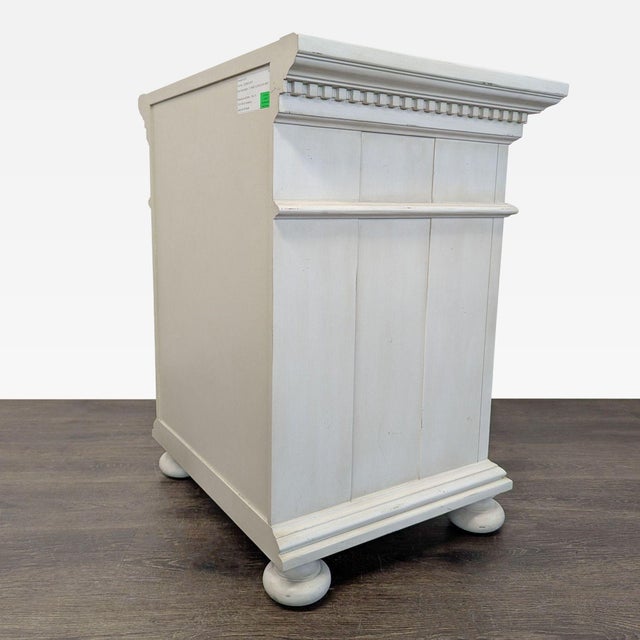 Pair of Restoration Hardware Closed Saint James Nightstands For Sale In San Francisco - Image 6 of 12