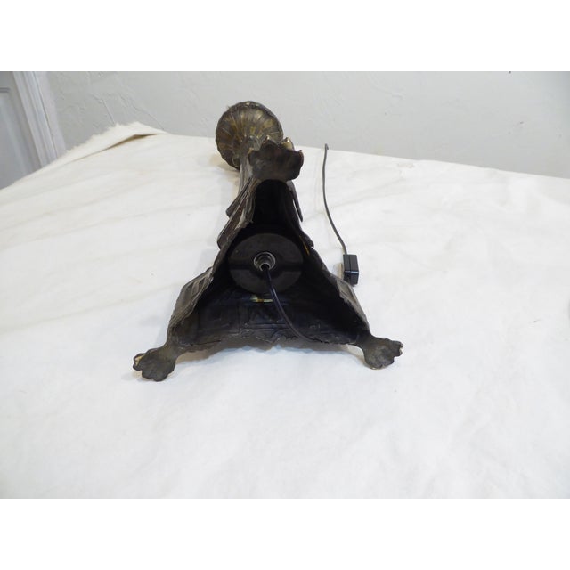 French 19th Century Pricket Lamps - A Pair For Sale - Image 3 of 5